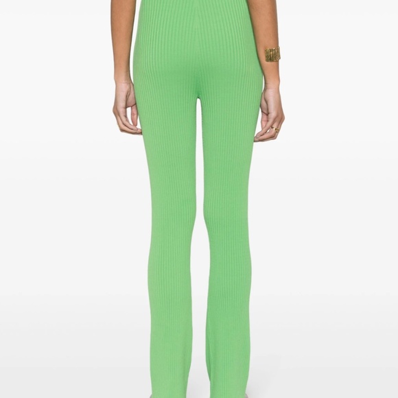 Nanushka Cornelie ribbed-knit flared trousers - XS - Picture 3 of 5